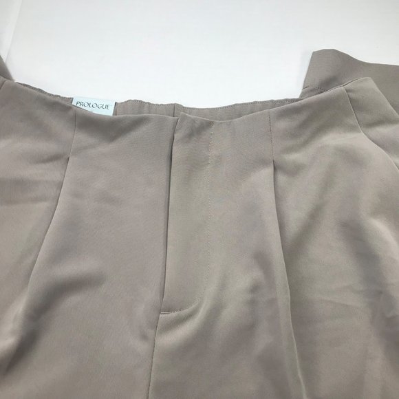 Prologue Women's Size 14 Ankle Length Natural Waist Cargo Pants Beige New - Picture 13 of 16